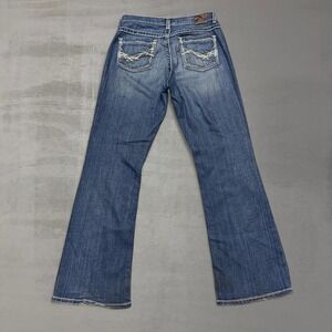 BKE Drew Bootcut Jeans Blue Thick Stitch‎ Stretch Denim 29 x 31